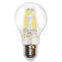 LED лампочка - LED Bulb - 6W Filament E27 A60 4500K